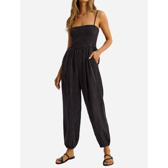 Z Supply Pants & Jumpsuits New Z Supply Santos Gauze Jumpsuit In